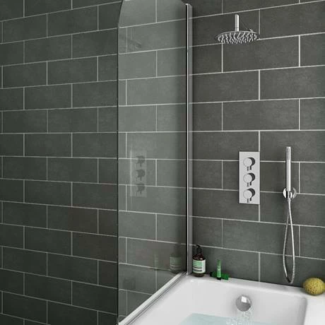 Cruze Bathrooms Cruze Triple Round Concealed Thermostatic Shower Valve With Diverter - Chrome 7 Cruze Bathrooms Cruze Triple Round Concealed Thermostatic Shower Valve With Diverter - Chrome - Image 5