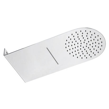 Cruze Bathrooms Cruze Round Flat Dual Fixed Shower Head (Waterfall + Rainfall) 3 Cruze Bathrooms Cruze Round Flat Dual Fixed Shower Head (Waterfall + Rainfall)