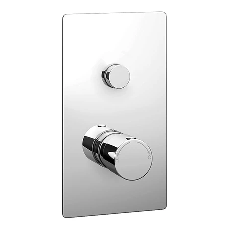 Cruze Bathrooms Cruze Twin Modern Round Push-Button Concealed Shower Valve 3 Cruze Bathrooms Cruze Twin Modern Round Push-Button Concealed Shower Valve