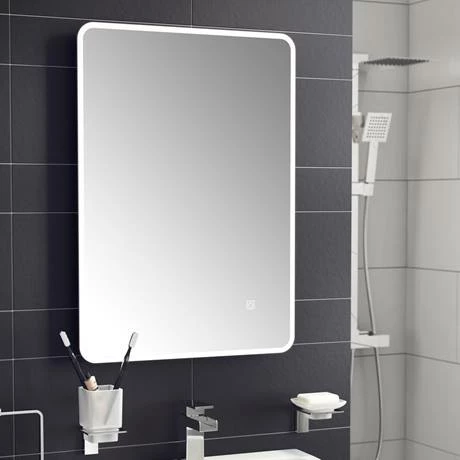 Cruze Bathrooms Cruze 500x700mm LED Universal Mirror Inc. Touch Sensor + Anti-Fog 4 Cruze Bathrooms Cruze 500x700mm LED Universal Mirror Inc. Touch Sensor + Anti-Fog - Image 2
