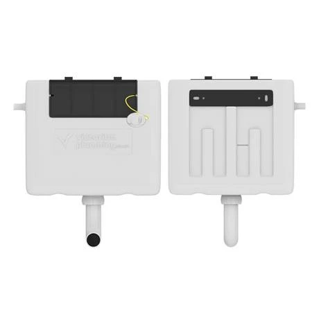 Cruze Bathrooms Cruze Dual Flush Concealed WC Cistern Incl. Large Brushed Brass Push Button Plate 5 Cruze Bathrooms Cruze Dual Flush Concealed WC Cistern Incl. Large Brushed Brass Push Button Plate - Image 3