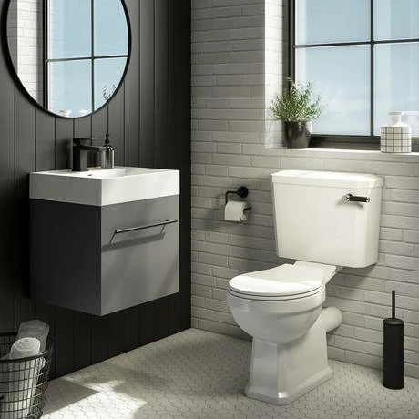Cruze Bathrooms Cruze Black Modern Cistern Lever 5 Cruze Bathrooms Cruze Black Modern Cistern Lever - Image 3