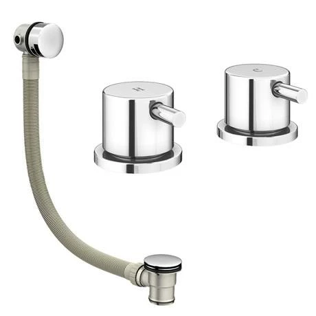 Cruze Bathrooms Cruze Overflow Bath Filler With Deck Side Valves 4 Cruze Bathrooms Cruze Overflow Bath Filler With Deck Side Valves - Image 2