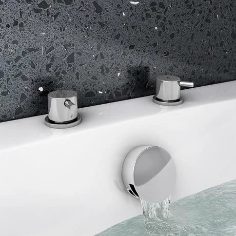 Cruze Bathrooms Cruze 3/4" Deck Bath Side Valves (Pair) 4 Cruze Bathrooms Cruze 3/4" Deck Bath Side Valves (Pair) - Image 2