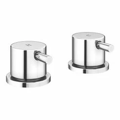 Cruze Bathrooms Cruze 3/4" Deck Bath Side Valves (Pair)